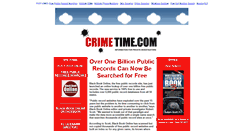 Desktop Screenshot of crimetime.com