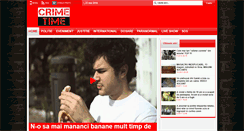 Desktop Screenshot of crimetime.ro